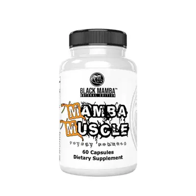 Black Mamba Mamba Muscle - Ultimate Natural Muscle Blend (60 Caps)