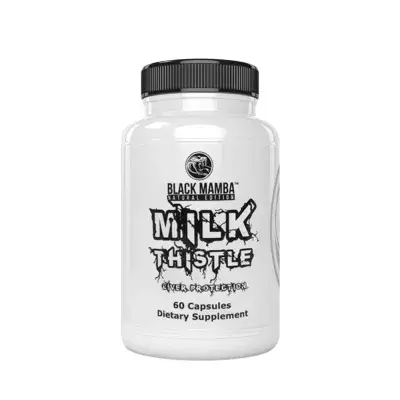 Black Mamba Milk Thistle 350mg (60 Caps)