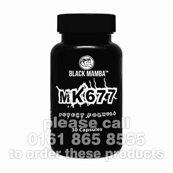 Black Mamba MK-677 (Ibutamoren) 25mg (30 Caps)  (PLEASE CONTACT STORE TO PAY)