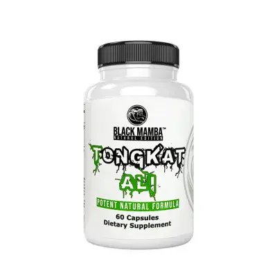 Black Mamba Tongkat Ali - Natural Testosterone Booster (60 Caps)