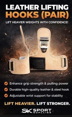 LEATHER LIFTING HOOKS (PAIR) LEATHER