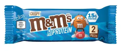 m & m Hi protein Bar Crispy (Single)