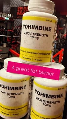 MAX STRENGTH .Y..O..H..M..B..I..N..E 10MG 60 Caps