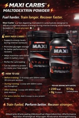 MAXI CARBS® MALTODEXTRIN POWDER