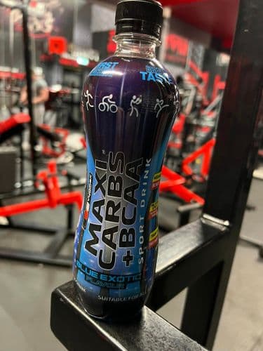 MAXI CARBS® WITH BCAAs 12 x 500ML BLUE EXOTIC