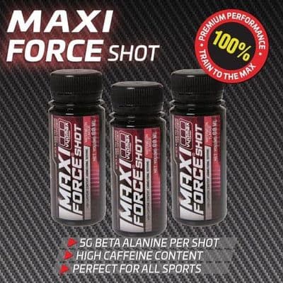 MAXI FORCE SHOTS 60ML  X  12