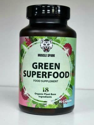 MIUSCLE SPARK GREEN SUPERFOOD 90 CAPS