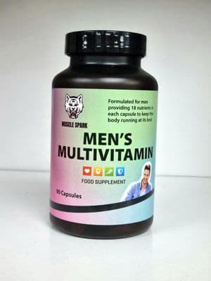 MUSCLE SPARK MENS MULTIVITAMIN 90 CAPS