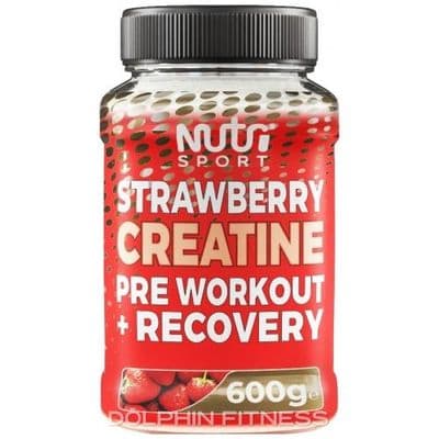 Nutrisport Strawberry Creatine/ Pre- Workout/ Recovery