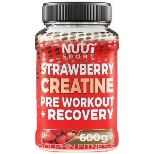 Nutrisport Strawberry Creatine/ Pre- Workout/ Recovery