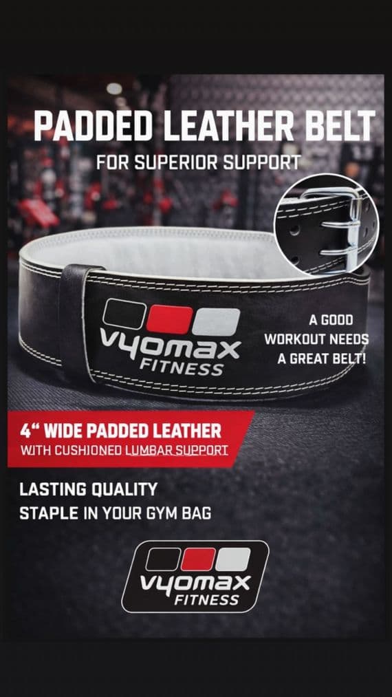 PADDED LEATHER BELT