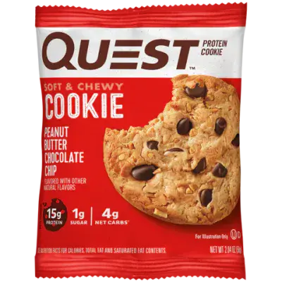 Peanut Butter & Choc Chip Cookie (Single)