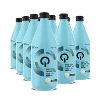 Protein Shake Glass Bottle | 12 x 500 ml