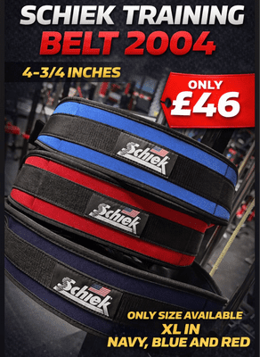 Schiek Training Belt 2004 4 -34 Inch XL