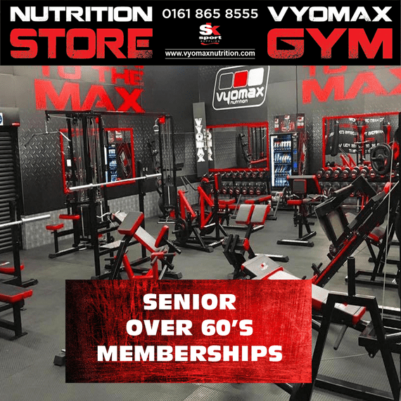 SENIOR OVER 60'S MEMBERSHIP 3 MONTHS