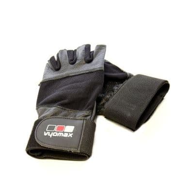 SPANDEX GLOVES WITH WRAPAROUND WRIST SUPPORT (PAIR)