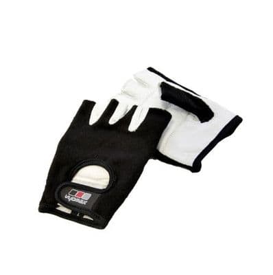 TOWELLING GLOVES (PAIR) BLACK