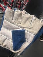 TOWELLING GLOVES (PAIR) BLUE