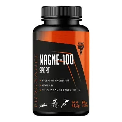 TREC NUTRITION MAGNE 100 SPORT 60 CAPS Muscle contraction and energy production