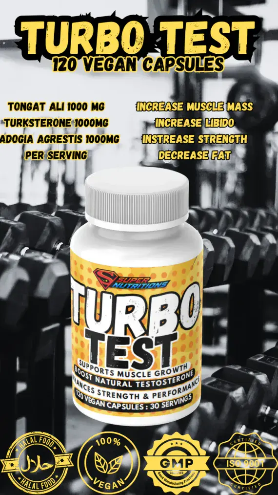 TURBO TEST 120 CAPS