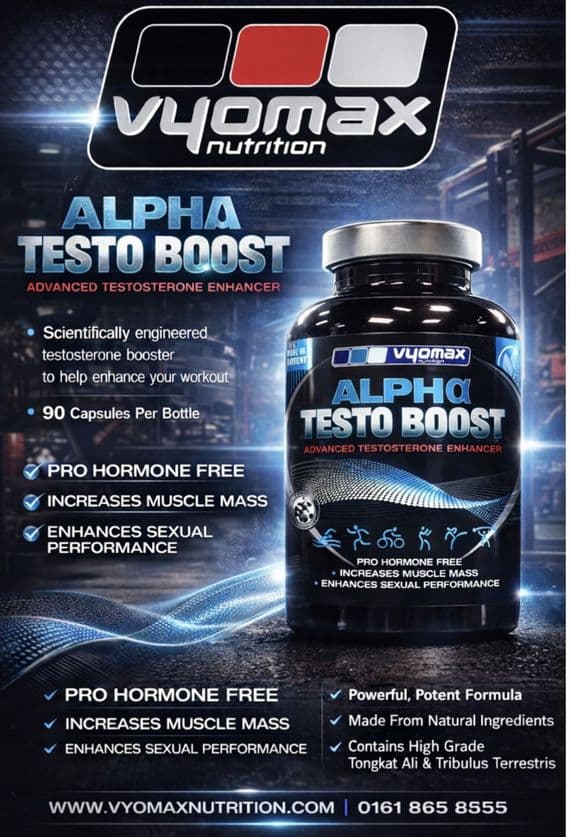 VYOMAX® ALPHA TESTO BOOST 90 CAPSULES