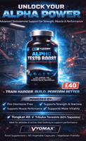VYOMAX® ALPHA TESTO BOOST 90 CAPSULES  (PLEASE CONTACT STORE TO PAY)