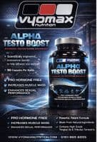 VYOMAX® ALPHA TESTO BOOST 90 CAPSULES  (PLEASE CONTACT STORE TO PAY)