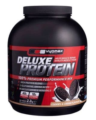 VYOMAX® DELUXE PROTEIN POWDER 2.2KG COOKIES AND CREAM