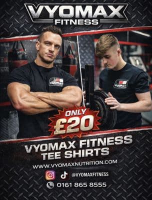 VYOMAX FITNESS TEE SHIRTS