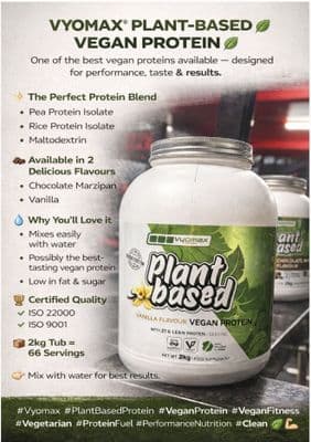 Vyomax Plant Based Vegan Protein 2kg