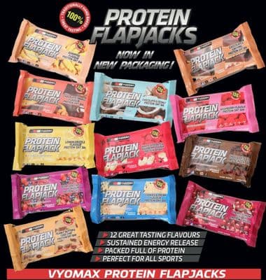VYOMAX® PROTEIN FLAPJACKS - BOX OF 12