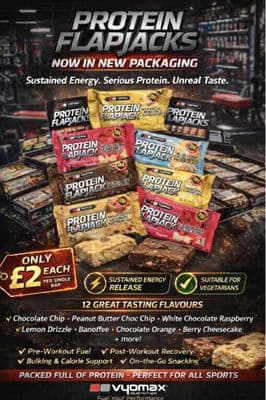 VYOMAX® PROTEIN FLAPJACKS  SINGLE BAR