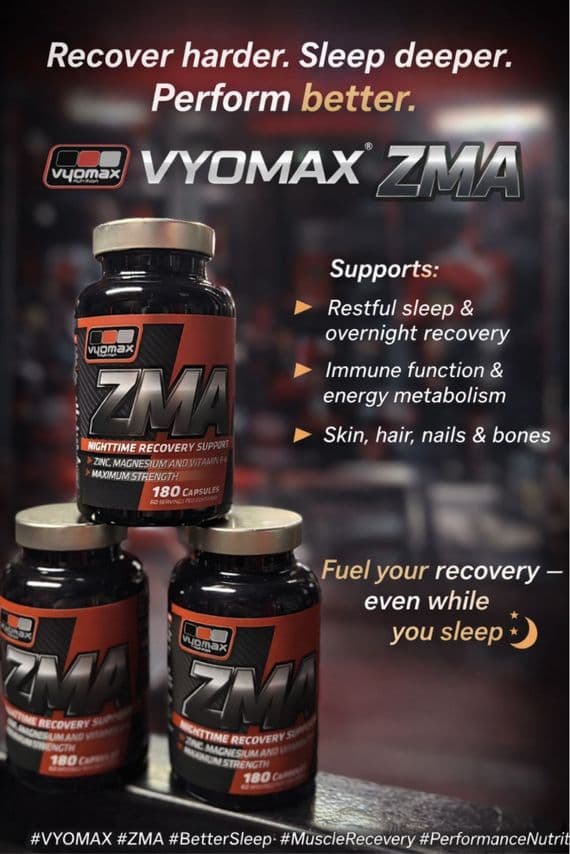 VYOMAX® ZMA 180 CAPSULES