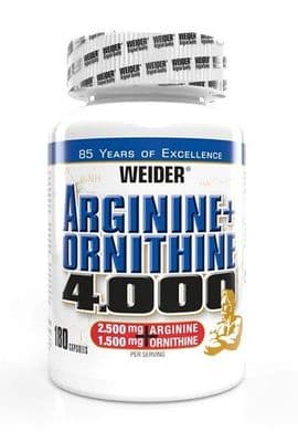 WEIDER Arginine + Ornithine 4000 - 180 caps