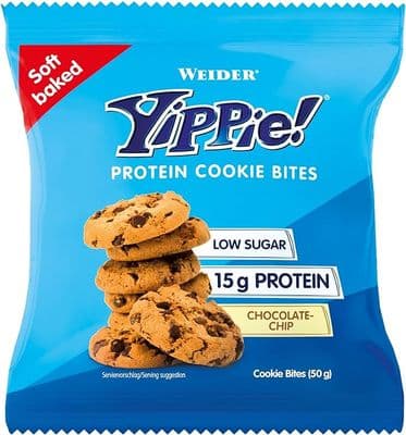 Weider Yippie! Protein Cookie Bites choc chip (Single Bag)