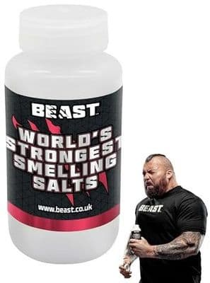 Worlds strongest 'Beast' Ammonia Smelling Salts Bottle by Eddie 'The Beast' Hall
