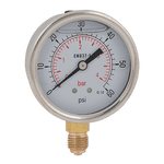 63mm Pressure Gauge Bottom Entry