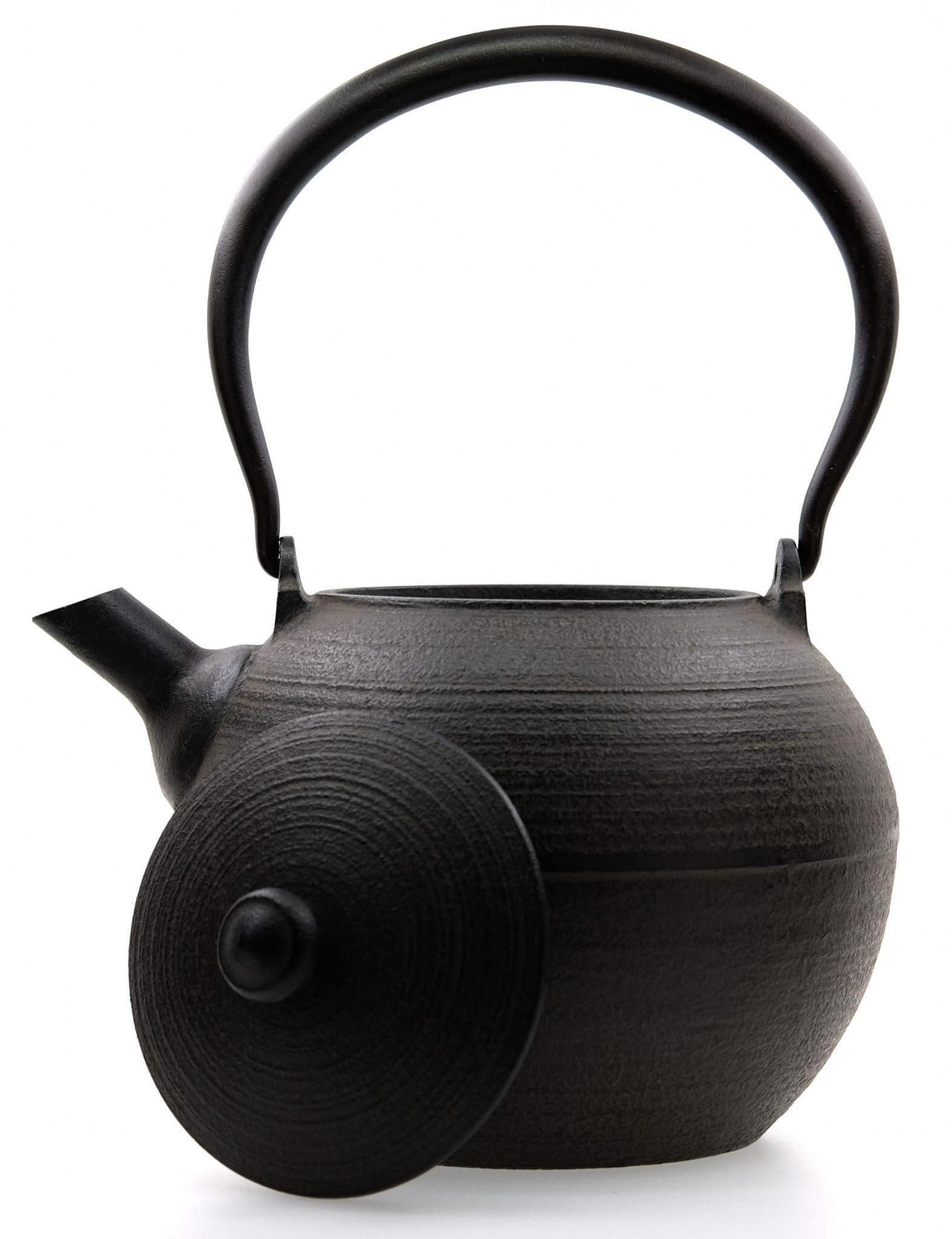 Japanese Handcrafted Hikime Cast Iron Kettle / Teapot by Master