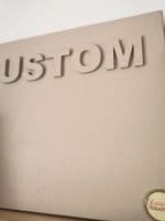 Custom Business Shop Sign - 3D Wall Art Canvas  - Bespoke Wording Personalised