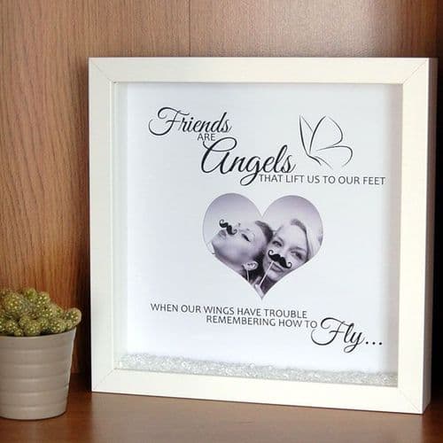 Friends are Angels Framed Print