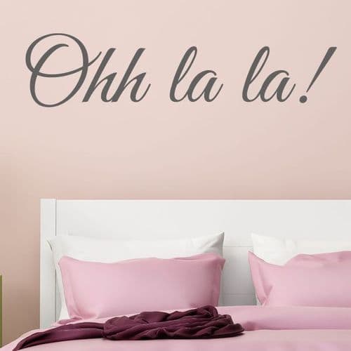 Ohh La La! ~ Wall sticker / decals
