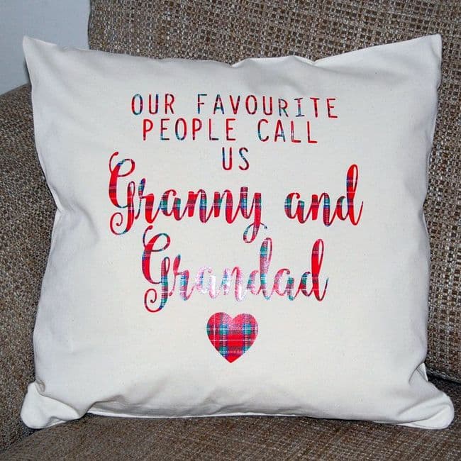 Our Favourite People - Grandparent  Cushion Cover