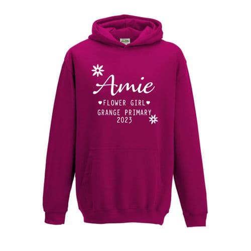 Personalised Bo'ness Fair Day Hoodie - Flower Girl