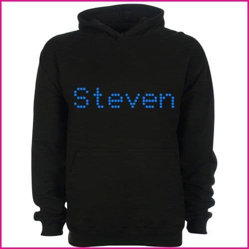 Personalised Childrens Dot Name Hoodie