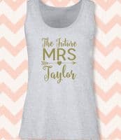 Personalised Future Mrs Hen Party T-Shirt