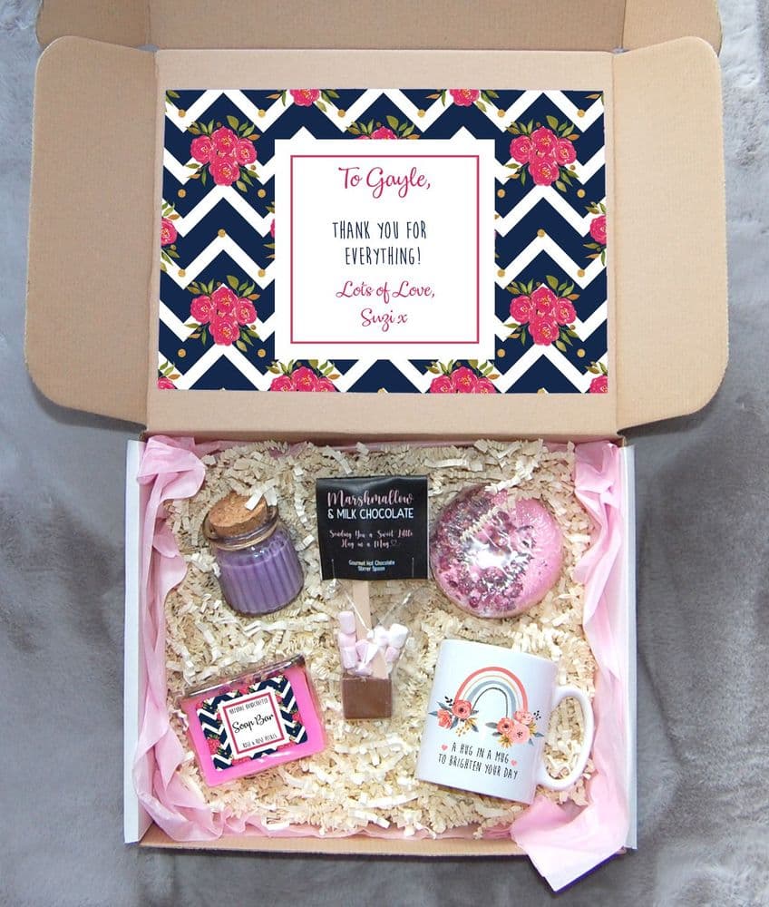 Personalised Gift Box Birthday Gift Set Friend Birthday Gift Box