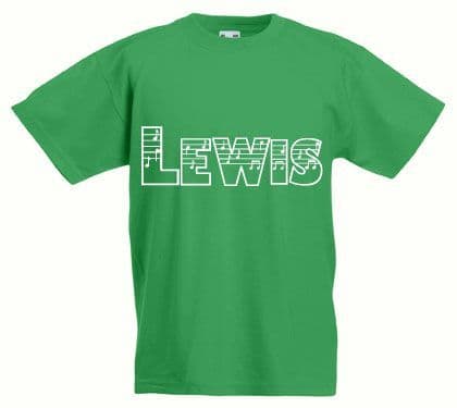 Personalised Music Childrens T-Shirt