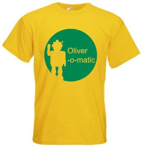 Personalised Robot Themed Childrens T-Shirt