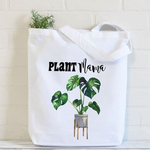 Plant Mama Tote Bag | Gift | Plant Lover Gift | Houseplant Gift Ideas | Plant Tote Bag | Plant