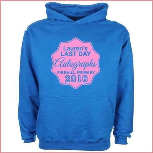 School Leavers Autograph Hoodie